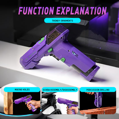 8V LI-ION 2 SPEED HAMMER DRILL (LITE)