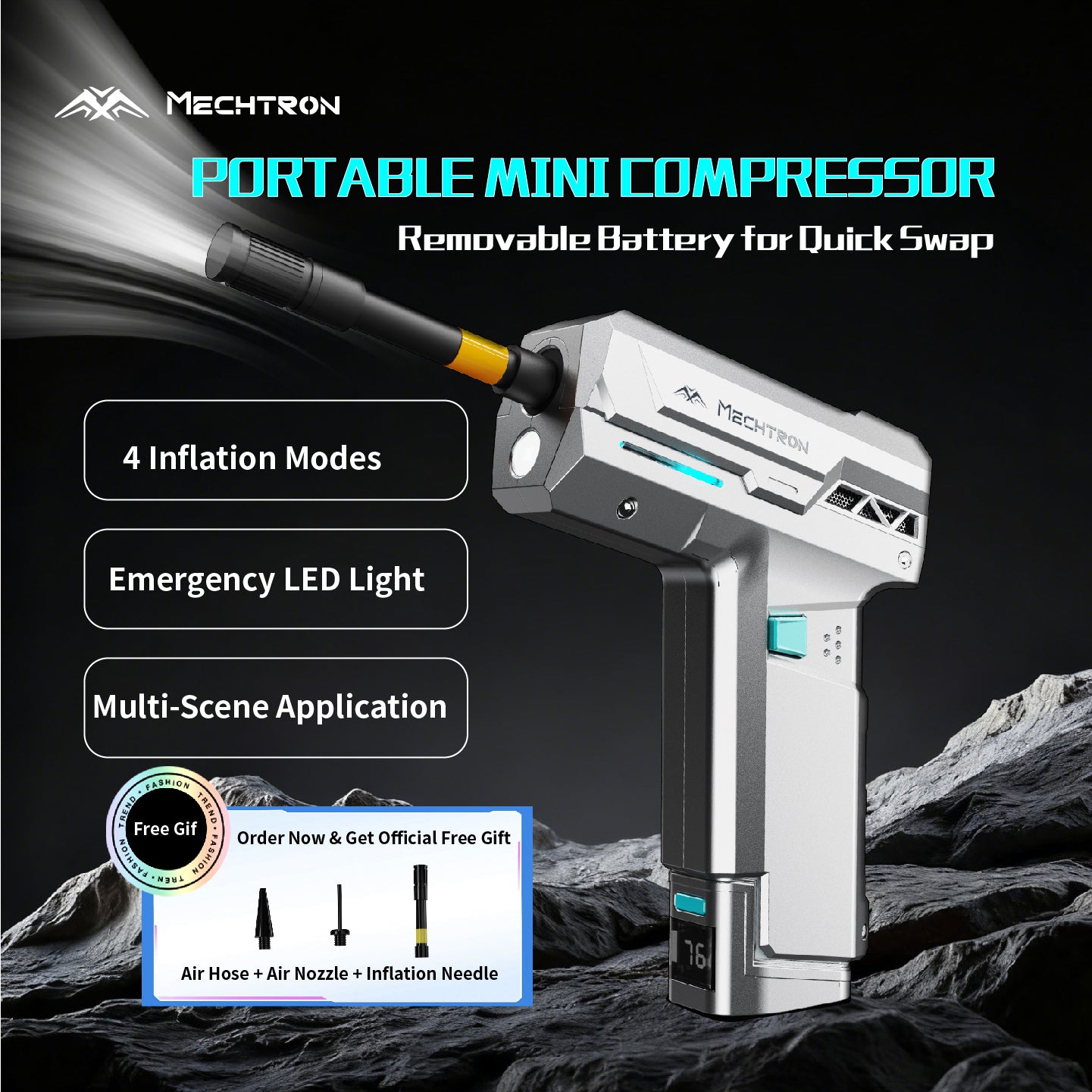 PORTABLE MINI COMPRESSOR